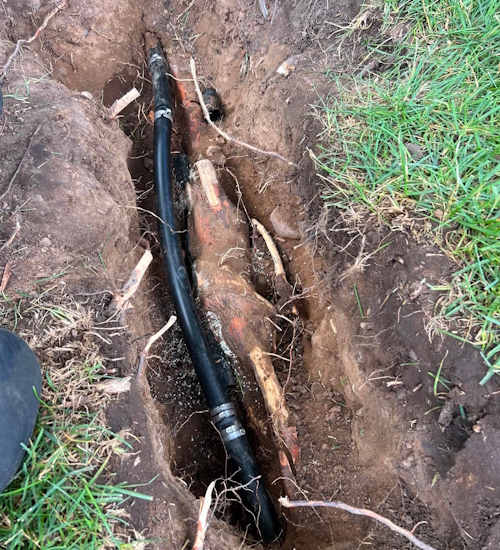 Irrigation line leak repair service Minneapolis, MN